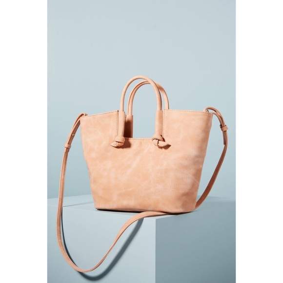 Anthropologie Handbags - Anthropologie Kaitlyn Knotted Mini Tote Bag Crossbody